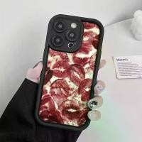 ราคา Kasus Telepon IMD Red Lipstick Kiss Prints 15 Pro Max 15 14 Plus 11 12 13 IPhoneXr Xs Max XS 11Pro 11Pro Max 7P 8P (1732170276226303143)
