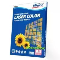 ราคา กระดาษอาร์ตมัน 2 หน้า หนา160แกรม A4/100แผ่น ใช้สำหรับเครื่อง printer laser สี และ ขาวดำ HLG164-100 (1731942162328618005)