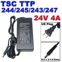 ราคา CODPower Adaptor เครื่องพิมพ์บาร์โค้ด 24V 4A Power Charger for TSC TTP 244 , 245 , 243 , 247 Pro Desktop Printer .TikTok (1732338289920477433)