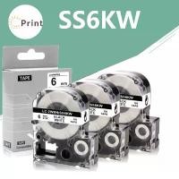 ราคา Epson Label Tapes SS12KW SS6KW SS9KW SS18KW SS24KW LK-4WBN Printer Ribbon for Epson LW300 400 LW-600P LW-500 LW-900P (1731933714803492201)