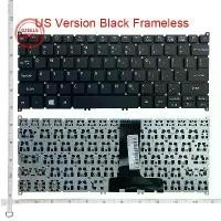 ราคา แป้นพิมพ์แล็ปท็อป, Ru US, สำหรับ ACER Aspire ES1-132 ES1-132-C37M C9N8 S13 S5 371 TraverlMate B117 N16Q9, ภาษาอังกฤษและภาษารัสเซีย, สีดำ (1731842171290420824)