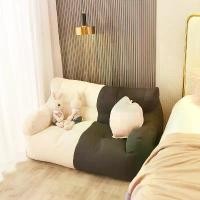 ราคา ถุงถั่ว, โซฟาขี้เกียจ, สองชั้น, เหมาะสำหรับระเบียง, ห้องนอน, ห้องนั่งเล่น, ห้องเช่า, วัสดุทำมือ, โซฟาขนาดเล็กที่สร้างสรรค์, สไตล์เสื่อทาทามิ โซฟาโชกุปัง โซฟาอัดก้อนสุญญากาศ lazy (1731685102427080911)