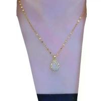 ราคา สร้อยคอดอกทิวลิป, สำหรับผู้หญิง, แฟชั่นชั้นสูง, ช่องพิเศษ,, สต็อกพร้อม, สร้อยคอนะโม นะโมลงยาดำ สร้อยหัวนะโม สร้อยทอง สร้อยคอลายจัน ใบ โคลเวอร์ 4 แฉก ของ แฉก ของ แท้ สร้อย (1731997435979794126)