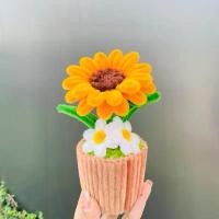 ราคา กระถางดอกทานตะวัน handmade ลวดกำมะหยี่ รับปริญญา ปัจฉิม ของขวัญ วันเกิด ปีใหม่ วาเลนไทน์ - Flowers (1731763094902704548)