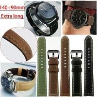 ราคา สายนาฬิกาหนัง ยาวขยาย XL ยาว 230 มม. หนา 22 มม. และ 24 มม. เหมาะสำหรับ Panerai, SEIKO, Hamilton, Tissot, Breitling, สำหรับผู้ชาย, สายนาฬิกาฝ้า (1732131827699254593)