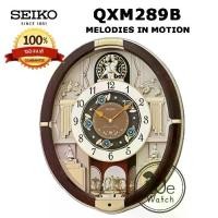 ราคา SEIKO CLOCK รุ่น QXM289B นาฬิกาเมโลดี้ MELODIES IN MOTION เพลงให้เลือก 3 Set หน้าปัดเคลื่อนไหว QXM (1730987919117159040)