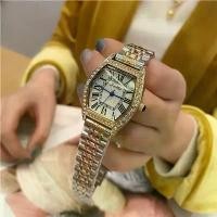 ราคา นาฬิกาผู้หญิง, Seiko Mods, นาฬิกา G-Shock ของแท้, นาฬิกาลูกผสม, นาฬิกาผู้หญิง, Scottie Shi Gaidi, นาฬิกาหรูหรา, ดีไซน์บาร์เรลไวน์, สายเหล็กคุณภาพสูง, พร้อมมาตราส่วนโรมันและเพชร, (1731689837562268577)