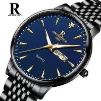 ราคา นาฬิกาธุรกิจสำหรับผู้ชาย ยอดนิยม Ruizhiyuan เรืองแสง กันน้ำ นาฬิกาควอทซ์ premium watch นาฬิกา ข้อ มือ ผู้ ชาย เพลย์บอย seiko automatic patek philippe grand bosika (1731927118177731732)