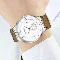 ราคา นาฬิกาผู้ชาย มาใหม่ เหมาะสำหรับนักเรียน ดีไซน์หล่อ บางเฉียบ กันน้ำ อัตโนมัติ ไม่ใช้กลไก พร้อมสายหนัง นาฬิกาข้อมือผู้ชาย premium watch นาฬิกา เชฟ กะปอม seiko automatic guessผู้ชาย (1731908322637415572)