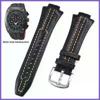 ราคา สายหนัง เหมาะสำหรับนาฬิกา Seiko Sportura SNL029P2-SNL021P1 และ SNL595P2 SNL017P1 สร้อยข้อมือผู้ชาย เข็มขัด นาฬิกา 27mmx15ปากนูน (1731284867148515050)