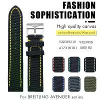 ราคา สายนาฬิกาไนลอน 21 มม. และ 22 มม. เหมาะสำหรับ Breitling, Omega, Planet, Ocean, Seamaster, 300, Hamilton, Tudor, ผ้า, หนัง, SEIKO, สายนาฬิกาผ้าใบ (1732207192646453907)