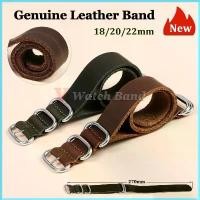 ราคา สร้อยข้อมือหนังแท้ นุ่ม เหมาะสำหรับสายนาฬิกา Omega Seamaster 007 เข้ากันได้กับสายรัด 18mm, 20mm และ 22mm เหมาะสำหรับ Seiko, เหมาะสำหรับ Rolex และ Huawei WatchGT2 / GT3 (1731354498345240298)