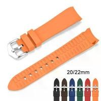 ราคา สายนาฬิกา, ปลายโค้งอาร์ค, 20 มม. และ 22 มม., เหมาะสำหรับ Omega, Swatch, MoonSwatch, กีฬาดำน้ำ, สร้อยข้อมือข้อมือซิลิโคน, สำหรับ Seiko และ Rolex, สายนาฬิกา (1731452664496096563)