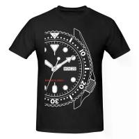 ราคา เสื้อยืด Unisex สำหรับแฟ่นาฬิกา Seiko Skx007 เหมาะสำหรับฤดูร้อน สำหรับผู้ชาย (1732223224058185886)