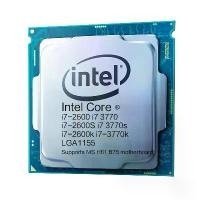 ราคา [จัดส่งทันที] ซีพียู Intel Core i7-3770 I7-2600 I7 2600K I7-3770S LGA1155 ใช้แล้ว รองรับเมนบอร์ด Intel H61 N75 CPU B75 (1731294536336836261)