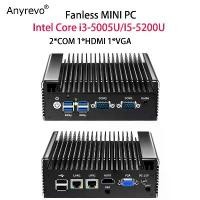 ราคา MINI PC, ไร้พัดลม, Intel Core I3-5005U และ I5-5200U, เราเตอร์แบบนุ่ม, อุตสาหกรรม MINI PC, พอร์ต LAN 2 * กิกะบิต, HDMI COM, Windows10 / Linux, WIFI / 4G (1731386898447631471)