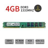 ราคา หน่วยความจำคอมพิวเตอร์ตั้งโต๊ะสำหรับ Kingston, 4GB, 1333MHz PC3-10600U, DDR3, KVR1333D3N9/4G DIMM, Intel (1732053949535455486)