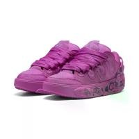 ราคา PUMA HOOPS x LAFRANCÉ Butterfly รองเท้าผ้าใบ สำหรับทุกเพศ สีม่วง - 31133302 (1732043478501524747)