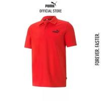ราคา PUMA Essentials Pique Men's Polo Shirt เสื้อเชิ้ตโปโล คอปก ผู้ชาย สีแดง - 58667411 (1730339383719790859)