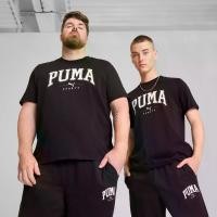 ราคา PUMA BASICS - เสื้อยืดผู้ชาย PUMA SQUAD สีดำ - APP - 68179101 (1731557796252976395)