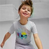 ราคา PUMA x TROLLS เสื้อยืด คอกลม เด็ก สีเทา - 62481663 (1731112964162226443)