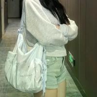 ราคา กระเป๋าใต้วงแขน สไตล์ Ins สาวเกาหลี ปัก กระเป๋าแบบใช้คู่ ความจุมาก กระเป๋าสะพายไหล่ กระเป๋านุ่ม กระเป๋าผู้หญิง ฤดูร้อน 2025 มาใหม่ longchamp mini ของ แท้ กระเป๋า puma (1731837801031894367)