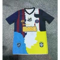 ราคา เสื้อฟุตบอล Neymar เสื้อยืดกีฬา แฟชั่นพิเศษ คอวี แขนสั้น รุ่นใหม่ ปี 2025 เสื้อ ferrari puma (1731336866806989970)