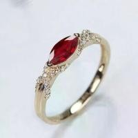 ราคา แหวน Ruby Solitaire, มาร์ควิสนกพิราบธรรมชาติ, พลอยบุษราคัม, การตั้งค่าไมโครปูสวยงาม, ชุบทอง, หินเพชร, เงินสเตอร์ลิง, ของขวัญพลังวิจิตร, สไตล์เรียบง่าย (1731901991380223986)