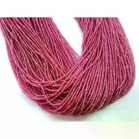 ราคา 【จัดส่งจากประเทศไทย อัญมณีทับทิม Ruby ขนาด 2 มิลลิเมตร 1 เส้น เกรด AAA อะไหล่เครื่องประดับ สำหรับร้อยสร้อยคอและสร้อยข้อมือ (1732014468076636011)
