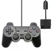 ราคา จอยเกมส์ Joy PS2 มีระบบสั่น จอย playstation2 จอยเกมคอนโทรลเลอร์ (1730850289209215186)