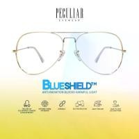 ราคา แว่นตาป้องกัน, Peculiar LEVI นักบินแว่นตาบล็อกสีน้ำเงินป้องกันรังสี, สำหรับผู้หญิงและผู้ชาย, เลนส์แบบถอดเปลี่ยนได้สำหรับกรอบแว่นตาปรับระดับได้, เลนส์บล็อคสีฟ้า, ป้องกันรังสียูวี400 (173216883072470343