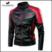 ราคา เสื้อแจ็คเก็ตหนังผู้ชาย Fuguiniao คอตั้ง เส้นผ่านศูนย์กลางภายนอก วัสดุหนัง มีไซส์ M-4XL เหมาะสำหรับปั่นจักรยาน Clothing Man เสื้อยีนส์ levi' (1730614922261400038)