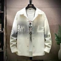 ราคา เสื้อเชิ้ตแขนยาวผู้ชาย สไตล์ฮ่องกง เสื้อเชิ้ตลำลอง เหมาะสำหรับนักเรียน พิมพ์ลาย คอปก เสื้อแจ็คเก็ตทำงานมีสไตล์ TKTK เสื้อป่าไม้ เสื้อ ยืด levi ' ของ แท้ เสื้อ love ny เสื้ (1732108721528343091)