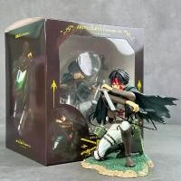 ราคา ฟิกเกอร์อนิเมะ Attack On Titan, Levi Ackerman, ดาบความมั่นคง, ของเล่นโมเดลที่ถอดออกได้, วัสดุพีวีซี, ฉากรุ่นพิเศษ, การต่อสู้ที่เปื้อนเลือด, 18 ซม. (1732159759439201773)