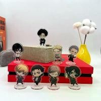 ราคา อะคริลิคยืน, สินค้าแอนิเมะ Attack on Titan, Levi, กัปตัน Eren, Hanji, ของขวัญแสดง (1732044042771989894)