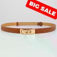 ราคา เข็มขัดหนัง ปรับได้ ลายไขว้ สไตล์หรูหราฝรั่งเศส เอวสลิมและแน่น สวมใส่กับสูทหรือแจ็กเกต เข็มขัด levi ' แท้ (1731970370686715379)