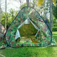 ราคา เต็นท์สปริง เต็นท์โยนกางอัตโนมัติ ลายพราง แบบสปริง popp up tent นอน 3-4 คน มี 1 ประตู 1 หน้าต่าง ก*ย*ส 200x200x135cm กันน้ำฝน กันแดด กันแมลง (1729748912851618106)