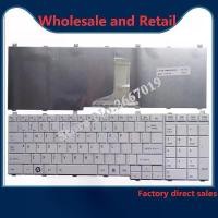 ราคา การเปลี่ยนภาษาคีย์บอร์ดแล็ปท็อป, สำหรับ Toshiba C655, C650, L750, L755, C655D, C660, L650, L655, L670, L675, L750D, L755D, L760, L770D, L775, ภาษาอังกฤษสีขาว (1731106496479070227)