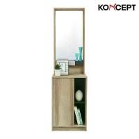 ราคา Koncept Furniture โต๊ะเครื่องแป้งแบบนั่ง รุ่น Harper สีไม้อ่อน (50x40x180 ซม.) (1729579981809551610)
