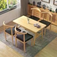 ราคา [พร้อมส่ง] HANGROO FURNITURE PC (พร้อมส่ง) เก้าอี้เก้าอี้กินข้าว +โต๊ะทำงาน โต๊ะเขียนหนังสือพร้อมชั้นวางของ ทันสมัย เก้าอี้นั่ง มีพนักพิงหลัง เก้าอี้ทำงาน เก้าอี้ทานอาหาร P (1731824736359843395)