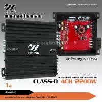 ราคา สวัสดิการสด Hifine เพาเวอร์แอมป์ 4CH เพาเวอร์ 4ชาแนล ขนาดเล็ก พาวเวอร์รถยนต์ เครื่องเสียงรถยนต์ แอมป์4CH เพาเวอร์ HF-4060.4D จำนวน1ต (1731216760291362653)