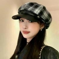 ราคา หมวกเด็ก สไตล์หนังสือพิมพ์ ชาแนล ลายสก๊อต สไตล์อังกฤษ หมวกเบเร่ต์ หมวกศิลปิน เหมาะสำหรับฤดูใบไม้ผลิและฤดูใบไม้ร่วง (1732112569843747299)