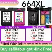 ราคา ตลับหมึกรีฟิล, เข้ากันได้กับ HP664 และ 664XL, Deskjet 3638, 3700, 3775, 3776, 3835, 3836, 3838, 4535, 3778, 3785, 4536, เครื่องพิมพ์ (1731205813826847894)