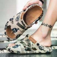 ราคา รองเท้าแตะกลางแจ้งฤดูร้อนสำหรับผู้ชาย, พื้นนุ่ม, กันน้ำ, กันลื่น, เหมาะสำหรับขับรถ, อุดตัน, กันเหม็น รองเท้า vans แท้ (1731660867990226606)