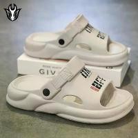 ราคา รองเท้าแตะชายหาดและรองเท้าแตะ คู่รัก กันลื่น น้ำหนักเบา ระบายอากาศได้ดี ใส่สบาย kito รองเท้าแตะ yeezy รองเท้า fitflop แท้ อาริ ของ แบรนด์ lacoste ผ้าใบ ไทเกอร์ แตะกัน น้ํา ปั๊ป ป (1731334257370236800)
