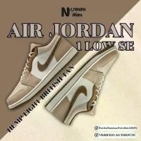 ราคา Nike Air Jordan 1 Low SE "Hemp Light British Tan" HF5753-221 การันตี ของแท้ 100% รองเท้าลำลอง (1731606744449715083)