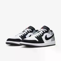 ราคา [ผ่อน0%] รองเท้า Nike Air Jordan 1 Low SE AJ1 White Black Matte Silver Fire Red | [HF3148-106] (1731067762695506937)