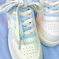 ราคา เชือกผูกรองเท้าผ้าใบ AF1, เข้ากันได้กับรองเท้า Nike, รองเท้าสีขาว, รองเท้าบาสเก็ตบอล Air Force 1, สำหรับผู้ชายและผู้หญิง, แบน, สีขาวหลากสี (1731868404804060322)