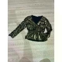 ราคา Zaraเสื้อออกงานสีเลื่อมทองดำ (1731644226520908974)