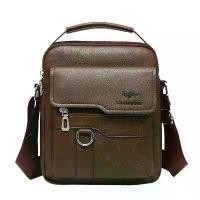 ราคา กระเป๋าธุรกิจสำหรับผู้ชาย กระเป๋าสะพาย PU แบบปรับได้ สไตล์ลำลอง ความจุมาก กระเป๋าเป้ใบเล็ก เหมาะสำหรับการเดินทาง กระเป๋า สะพาย ข้าง converse ผู้ ชายแม็ค แท้ zara ชาย mc stand oil (1731513921055000411)